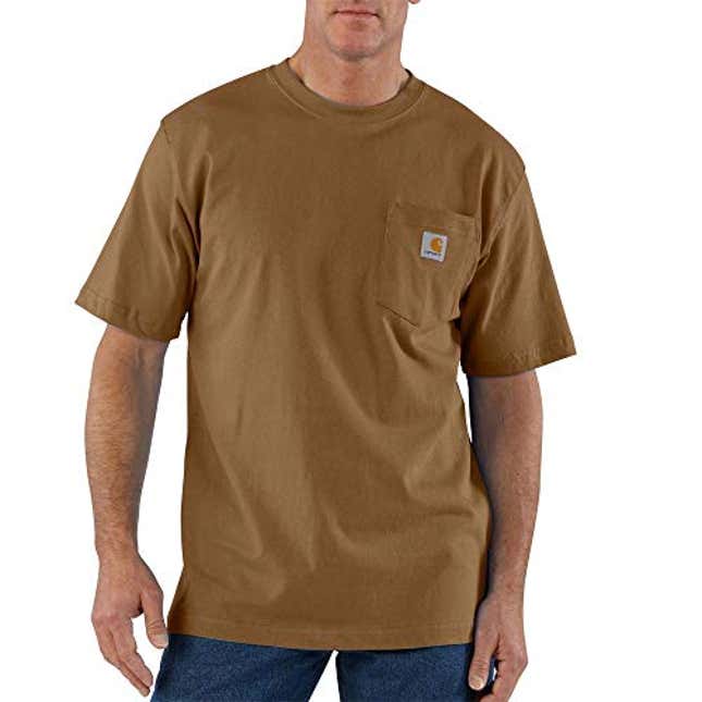Carhartt Men's Loose Fit Heavyweight Short-Sleeve Pocket T-Shirt, Now ...