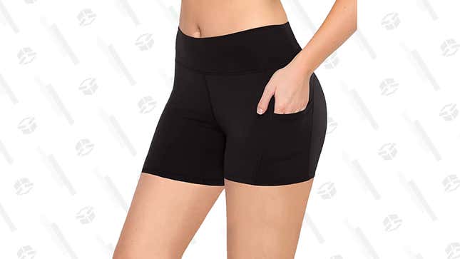 Satina High Waist Biker Shorts | $17 | 10% Off | Amazon | Promo: 10IJR24M