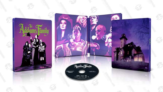 The Addams Family 4K UHD Blu-ray Steelbook | $31 | Amazon