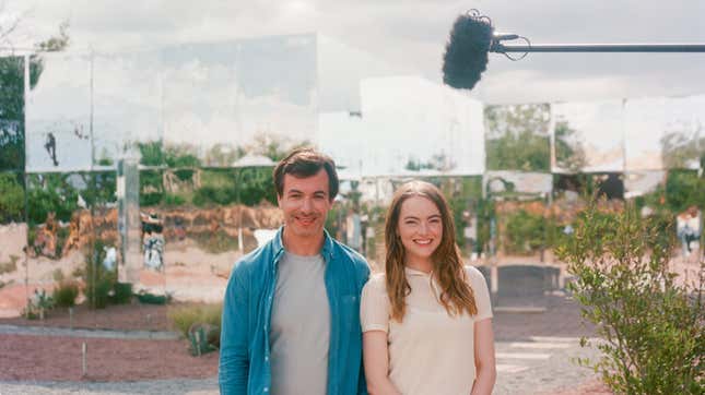 Nathan Fielder as Asher and Emma Stone as Whitney in The Curse