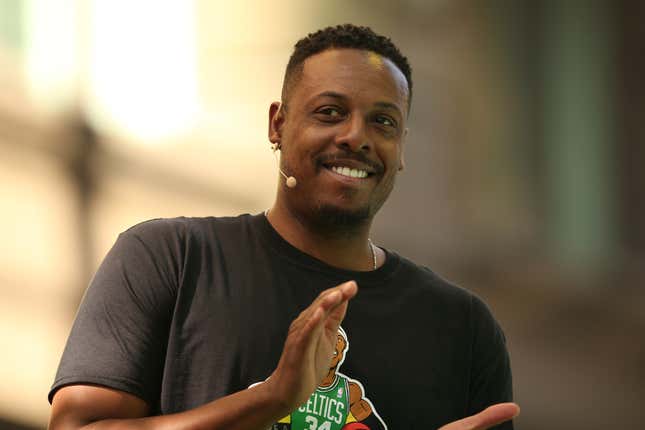 Image for article titled Paul Pierce Comes for Former Employer ESPN: &#39;You Have to Talk About LeBron All the Time&#39;