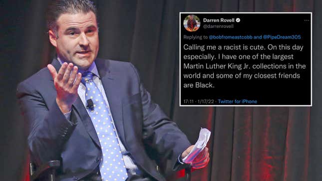 Darren Rovell has Black friends.
