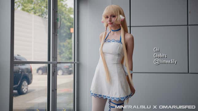 A cosplayer at Dokomi 2025.