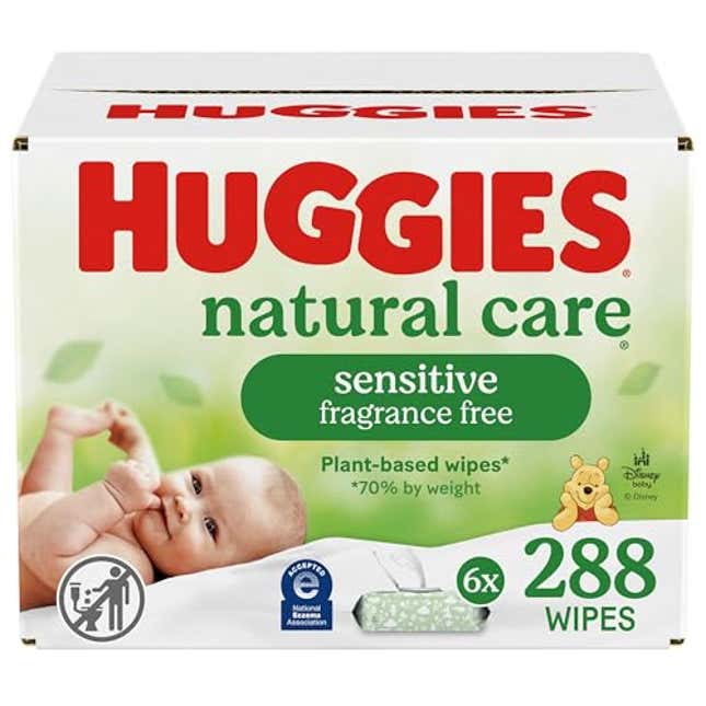 Image for article titled Huggies Natural Care Sensitive Baby Wipes, Now 16% Off