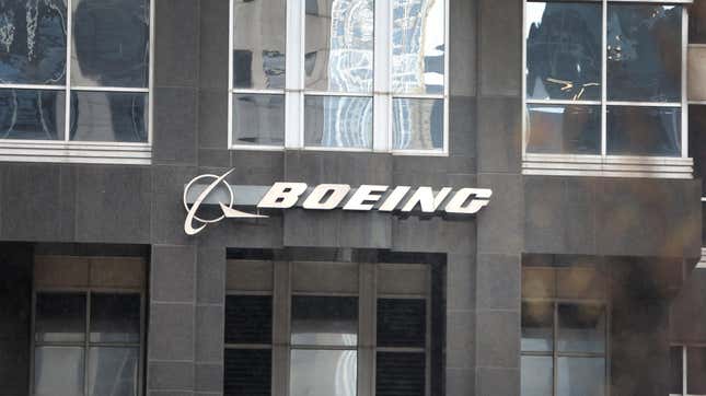 A Boeing building