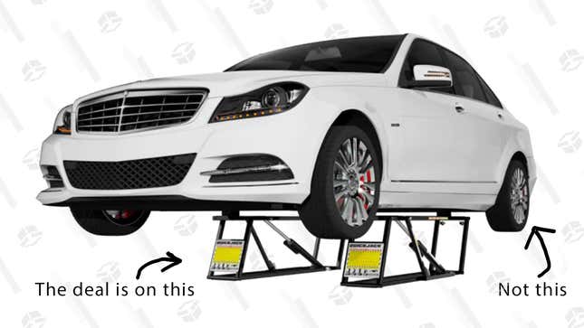 QuickJack 5,000lbs Portable Car Lift | $1,099 | Home Depot