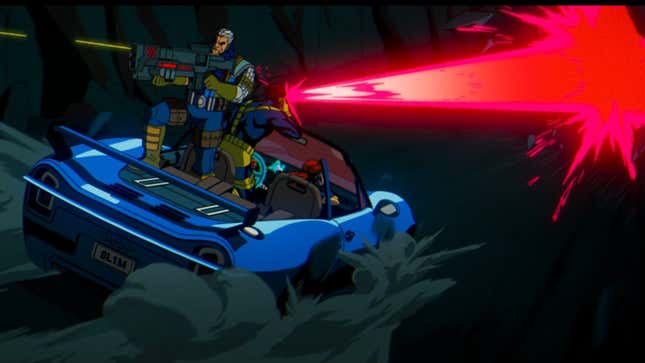 Image for article titled What Kind Of Porsche Is Cyclops Driving In X-Men '97?