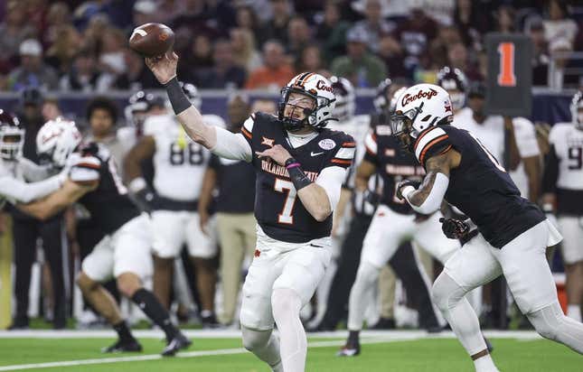 Oklahoma State QB Alan Bowman Granted 7th Year Of Eligibility