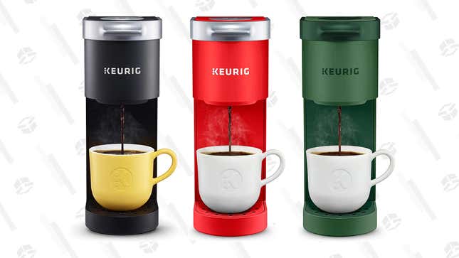 Keurig K-Mini Coffee Maker | $50
Reusable K-Cups (6-Count) | $9