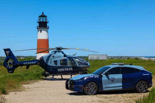 Massachusetts Staat Polizei Ford Mustang Mach-E