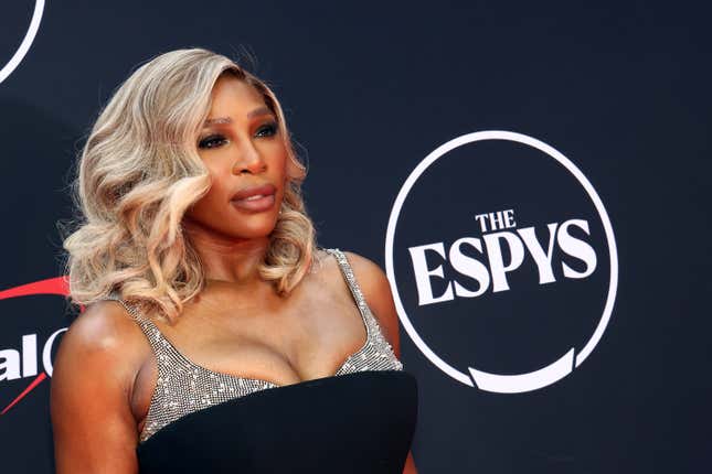  Serena Williams attends the 2024 ESPY Awards at Dolby Theatre on July 11, 2024 in Hollywood, California.