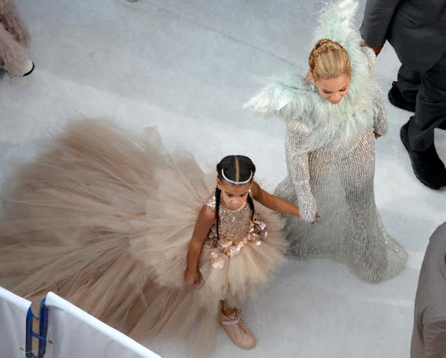 Image for article titled Hey Haters, Check out Blue Ivy&#39;s Best Looks ... Since Birth