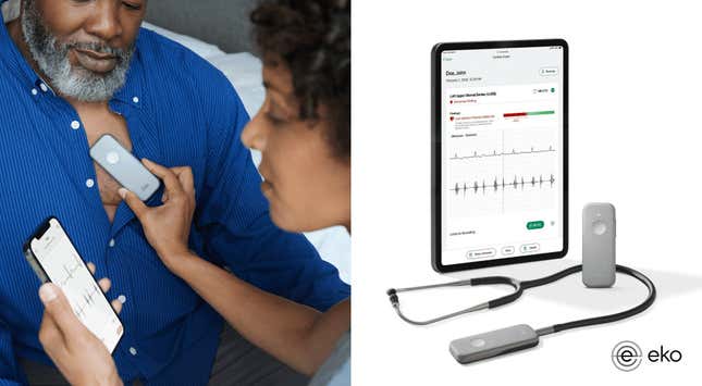 Eko Health’s digital stethoscopes have been used by over 500,000 healthcare professionals around the world. 