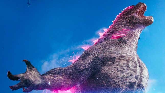 Image for article titled Godzilla x Kong's First Reactions Offer Titanic Action and Little Else