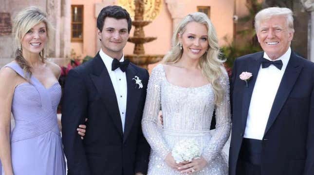 Image for article titled Tiffany Trump Gets 'Something Blue' at Her Wedding: a Democratic Senate