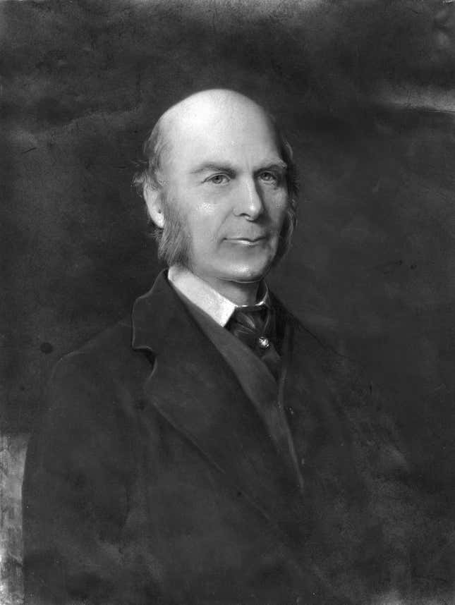 1880: Der britische Wissenschaftler Sir Francis Galton