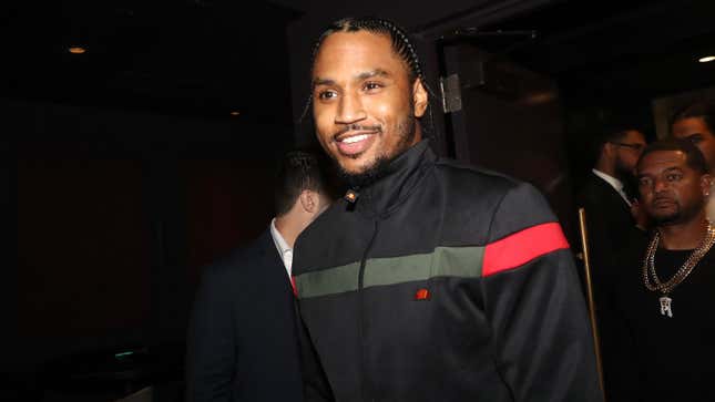 Trey Songz visits Sapphire New York on October 25, 2021 in New York City.