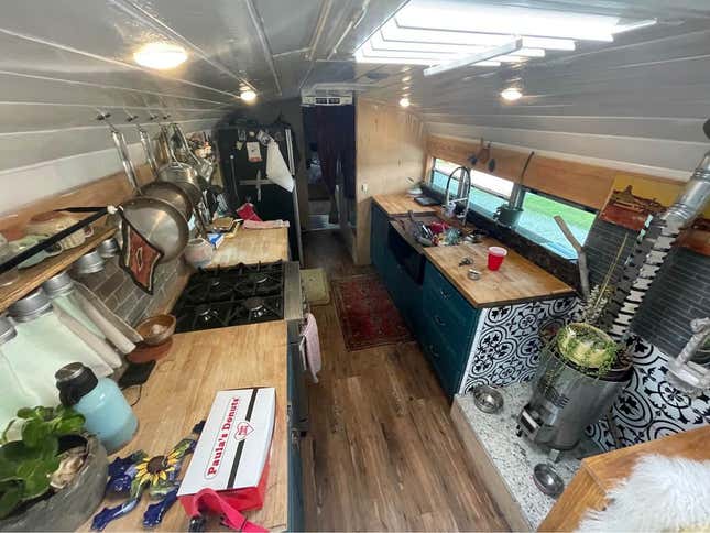 Gas Stove « Keith's Schoolbus Conversion Blog