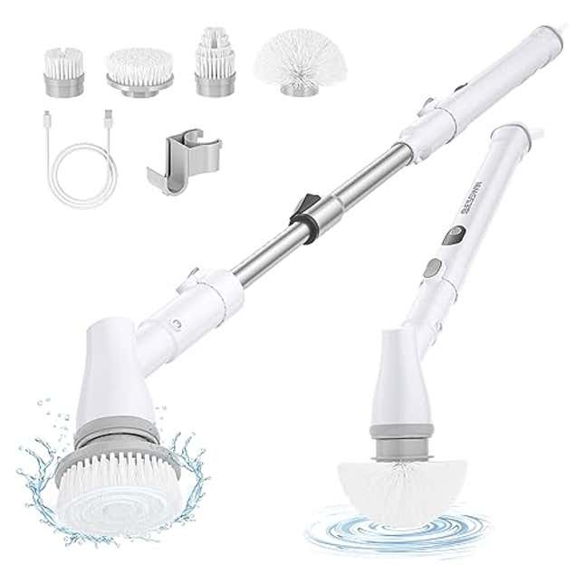 Shower Cleaning Brush, Bath Tub and Tile Scrubber Brush with 42