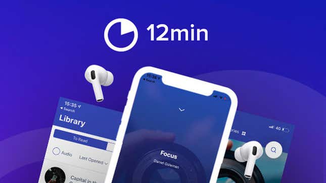 12min Micro Book Library w/AirPods Pro | $39 | StackSocial