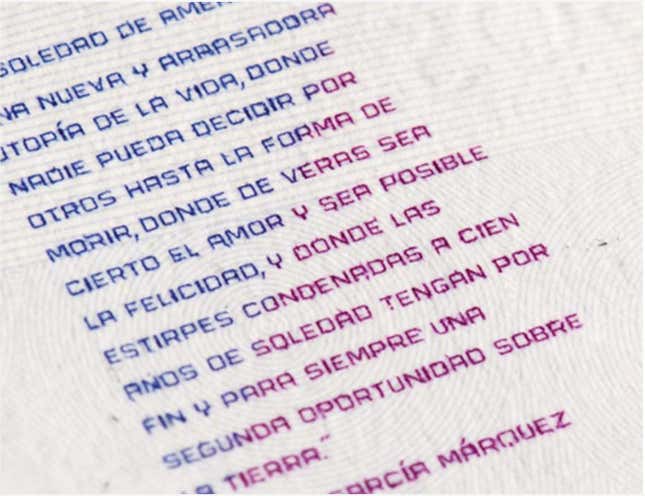 Image for article titled Gabriel García Márquez is honored on new Colombian money