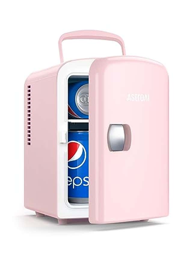 Mini Fridge Pink