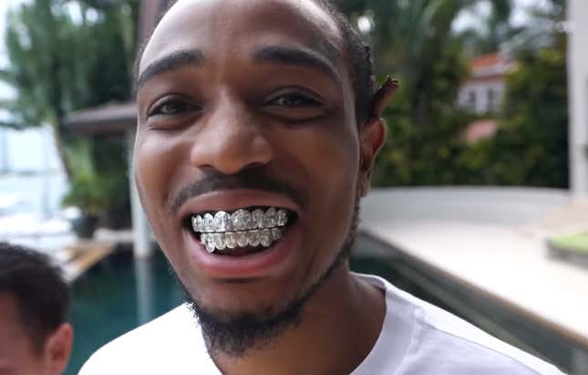 Image for article titled The Rise of Celebrity Teeth &#39;Grillz&#39;