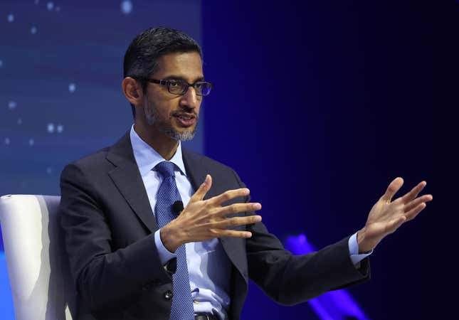 Google CEO Sundar Pichai