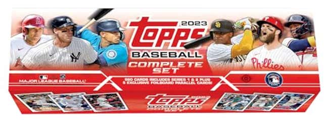 Image for article titled Topps 2023 Baseball Factory Sealed Hobby Complete Set, Now 33% Off