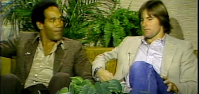 OJ Simpson and Caitlyn Jenner 