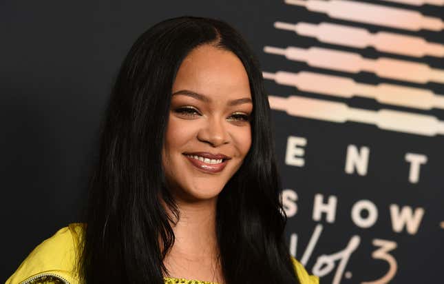 Rihanna attends an event for her lingerie line Savage X Fenty at the Westin Bonaventure Hotel in Los Angeles on on Aug. 28, 2021. Rihanna is set to star in the Super Bowl in February 2023, the NFL announced Sunday, Sept. 25, 2022.