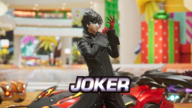 Joker in Sonic Racing Crossworlds.