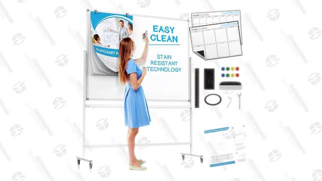 Large Rolling Whiteboard | $164 | Amazon