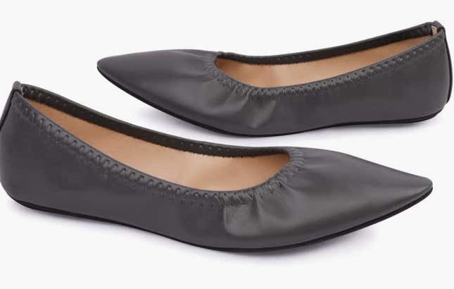 Black Foldable Ballet Flats for Women, Roll Up Flats with Zipper Pouch, US  Size 10-11 - Walmart.com