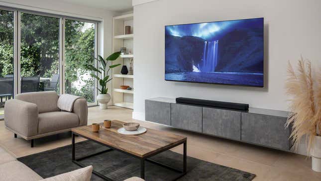 Image for article titled Sony&#39;s Cheaper Dolby Atmos Soundbar Is Made for Small Spaces