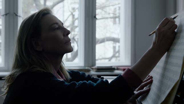 Cate Blanchett as Lydia Tár.