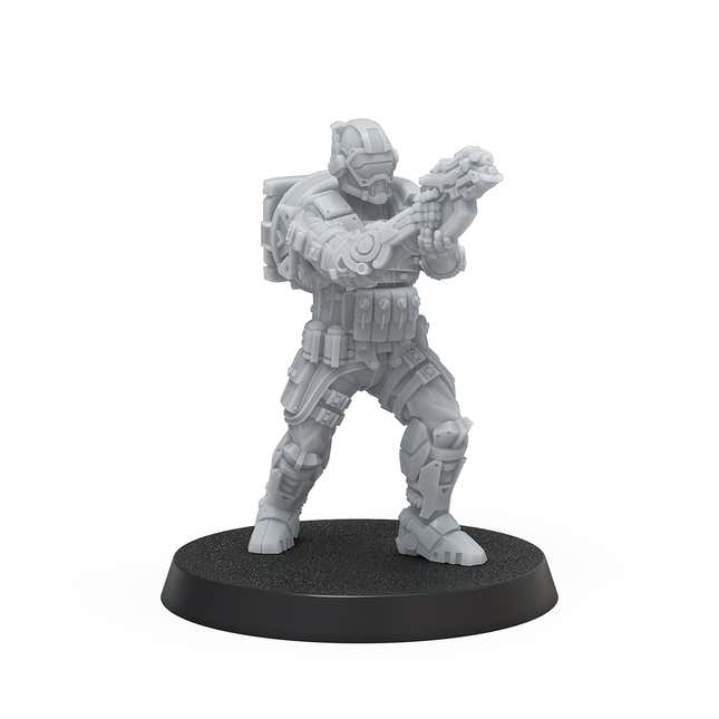 The Combat Engineer miniature.