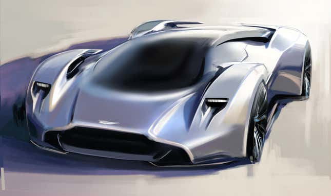 Image for article titled Aston Martin&#39;s Mid-Engined Marvels Wouldn&#39;t Exist Without Video Games