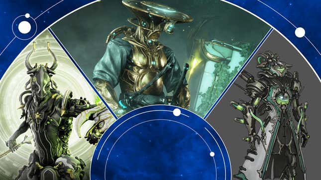 Warframes appear in art for the fall season.