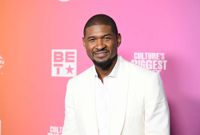 Usher at the 2024 BET Awards at Peacock Theater on June 30, 2024 in Los Angeles, California.