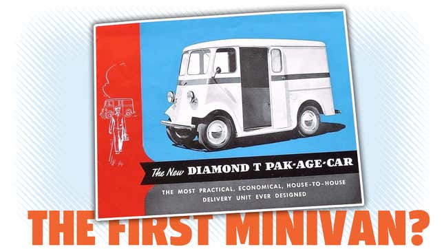 Image for article titled This Funny Little Van Was The VW Microbus Decades Before The Microbus Was The Microbus