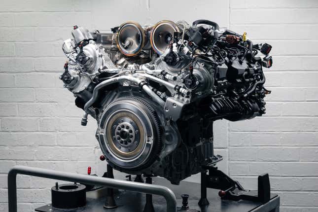 Bentley's new V8 hybrid powertrain