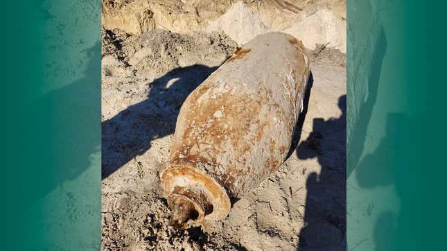 Image for article titled WWII-Era Bomb Found Near Tampa Airport