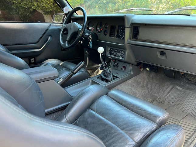 Image for article titled At $16,750, Is This 1986 Ford Mustang SVO A BFD?