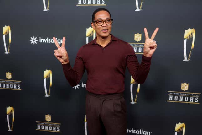 Don Lemon at the 14th Annual NFL Honors held at Saenger Theatre on February 06, 2025 in New Orleans, Louisiana. 