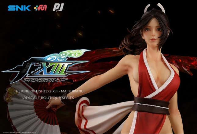 Image for article titled This Mai Shiranui Statue Is Only $1,000