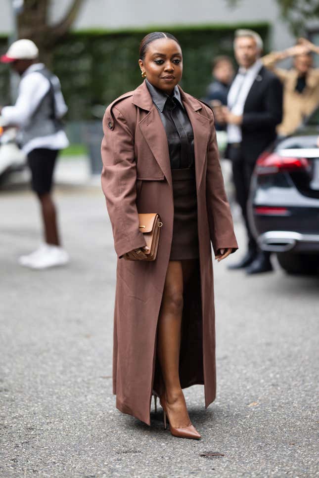 Image for article titled What Black Celebs Are Wearing To Milan Fashion Week 2023