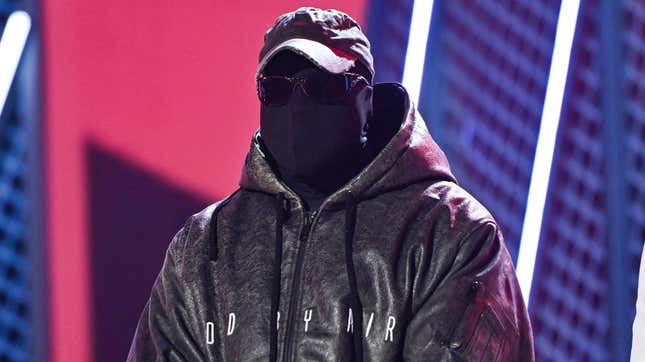 Kanye West onstage during the 2022 BET Awards at Microsoft Theater on June 26, 2022 in Los Angeles, California. 