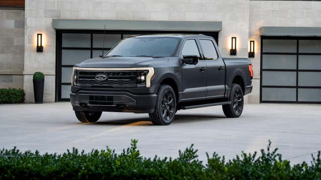 Image for article titled Ford Wants Nearly $100,000 For A Blacked-Out F-150 Lightning