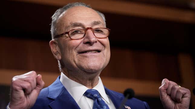 Image for article titled Senate Democrats Pass Biggest-Ever Climate Bill: 'Now I Can Look My Kids in the Eye'